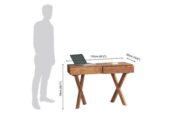 Wise Solid Wood Study Table with Drawers